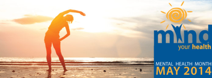 A general banner for Mental Health Month, but I chose the image of this woman alone on the beach because very often, our family is fine, we're the one (feeling like we're) struggling all alone; that there is something we must fix within ourselves before we can connect with the family.