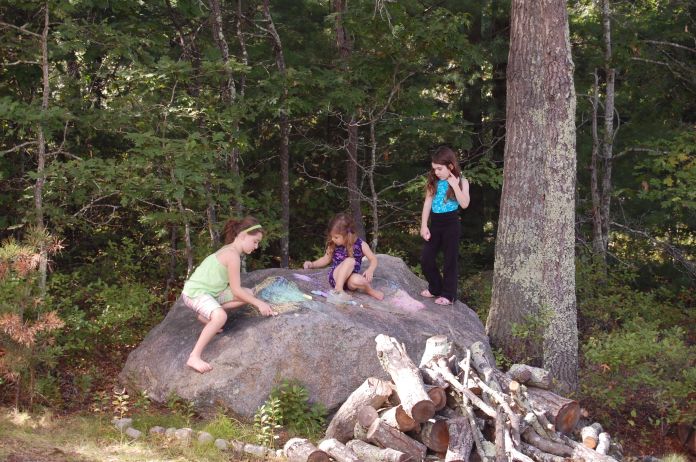 Calcium carbonate comes home