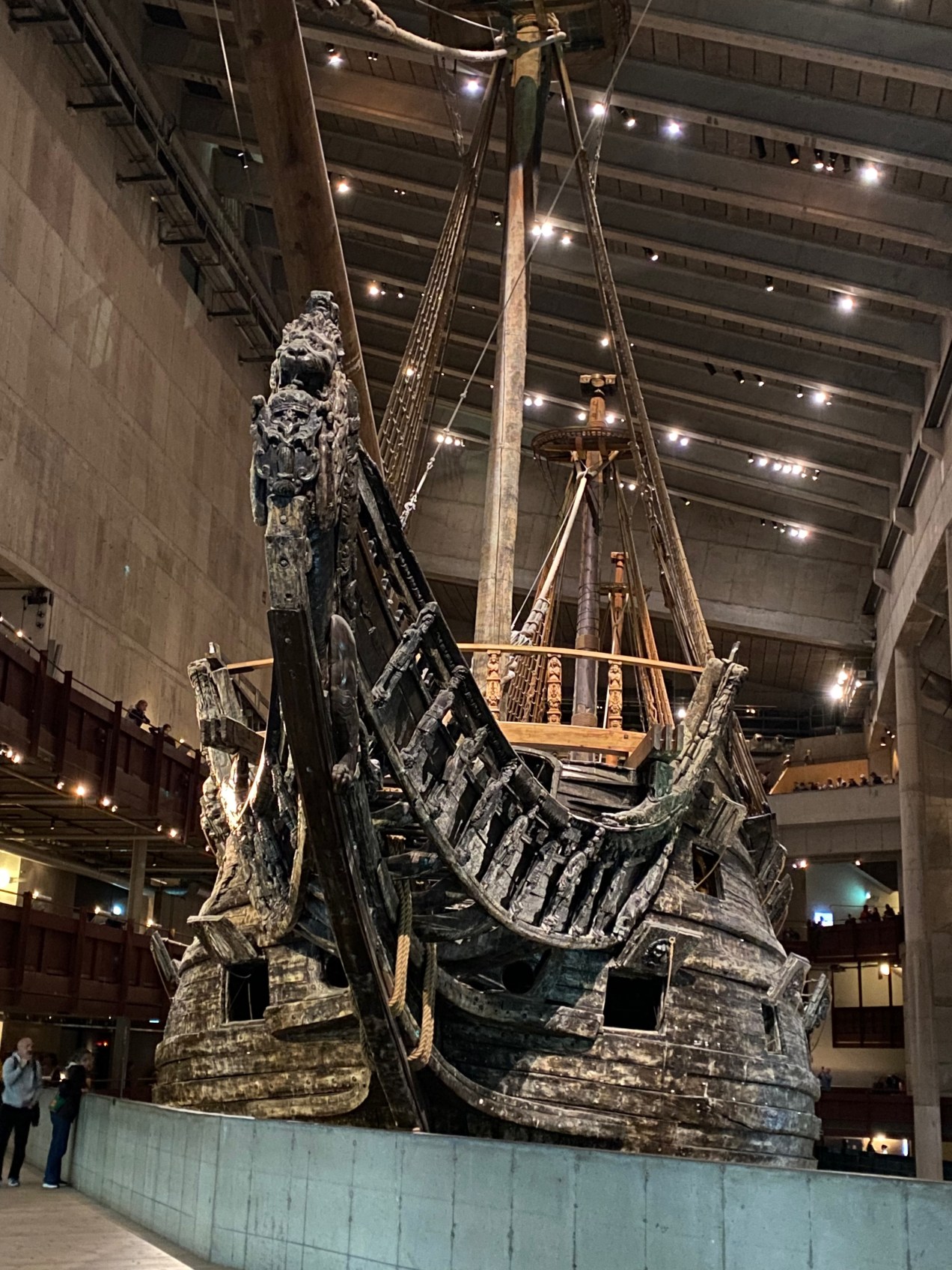 17th century ship Vasa Stockholm Sweden
